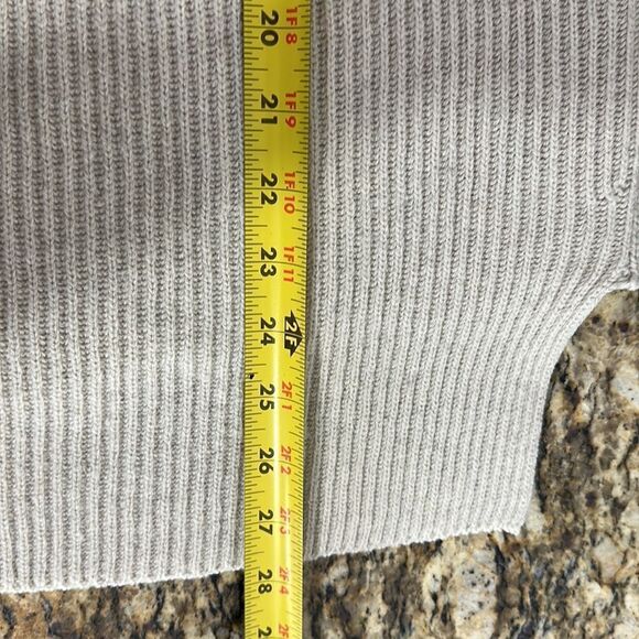 Vince Beige Wool Yak Blend Open Front Cardigan Sweater Size S - Picture 10 of 10